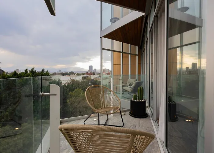 Apartment Acogedor Y Centrico Loft Con Ac En La Roma Mexico City